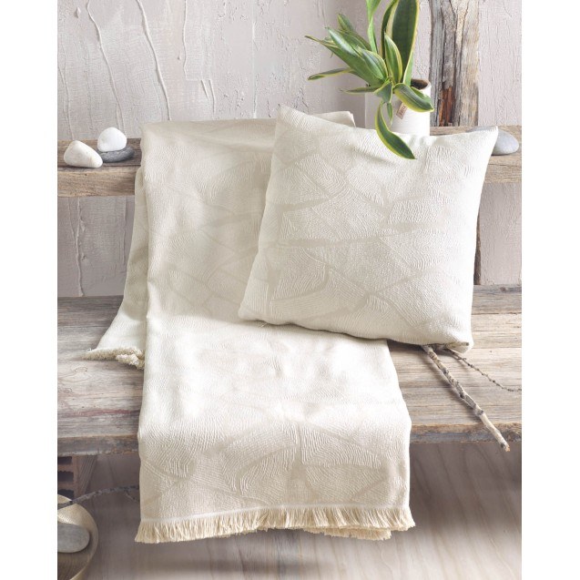 Ριχτάρι Τριθέσιου Rythmos Casa Μπεζ 180x280