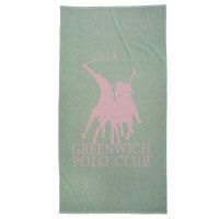 Πετσέτα Θαλάσσης Greenwich Polo Club 90x170 3850 Μέντα- Ροζ