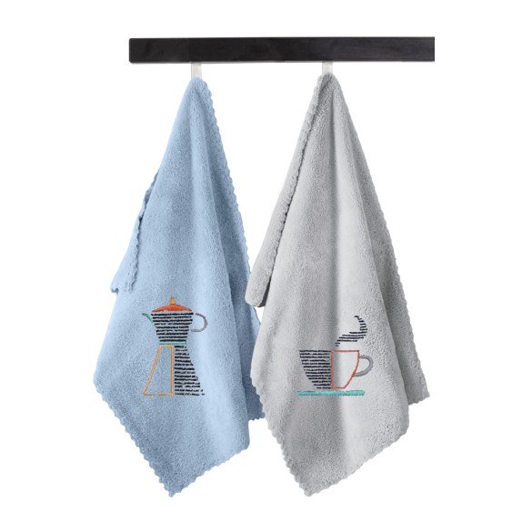 Σέτ Πετσέτες Κουζίνας 2 Τεμαχίων Guy Laroche Gourmet...