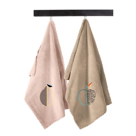 Σέτ Πετσέτες Κουζίνας 2 Τεμαχίων Guy Laroche Gourmet...