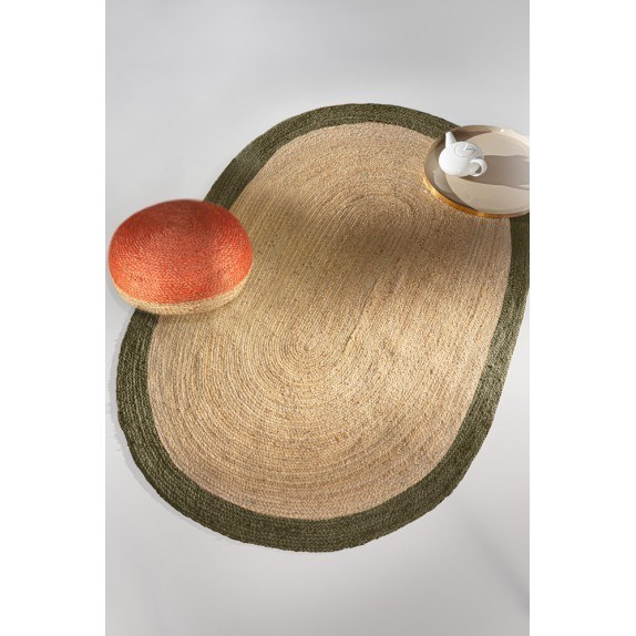 Χαλί Guy Laroche Nest Olive Oval 140x210