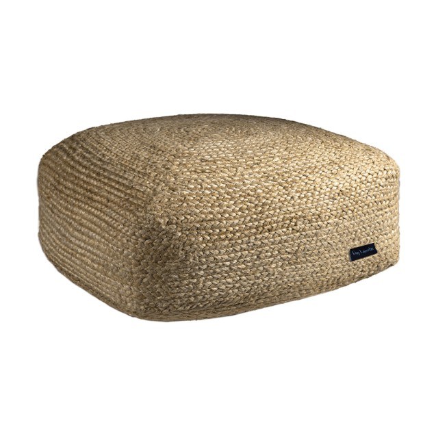 Πούφ Guy Laroche Boho Natural 65x65x30