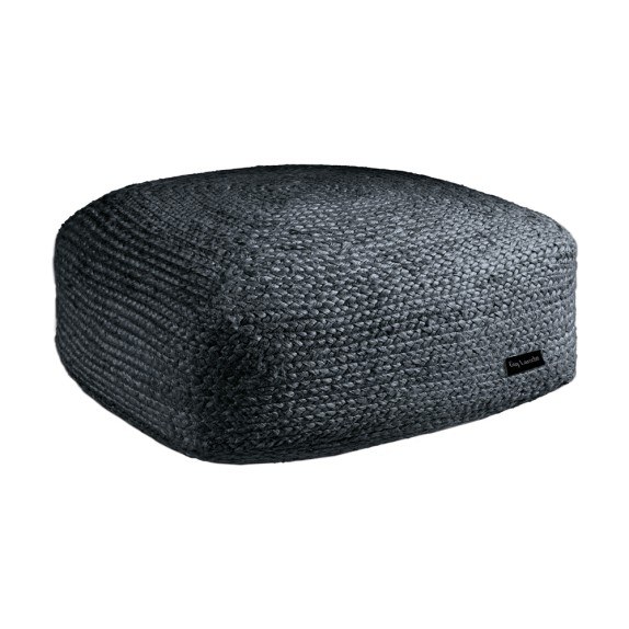 Πούφ Guy Laroche Boho Anthracite 65x65x30