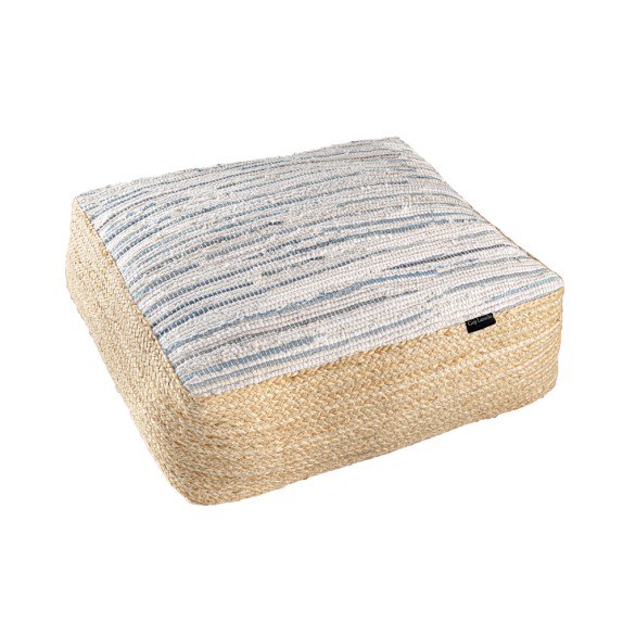 Πούφ Guy Laroche Boho Kilim 65x65x30