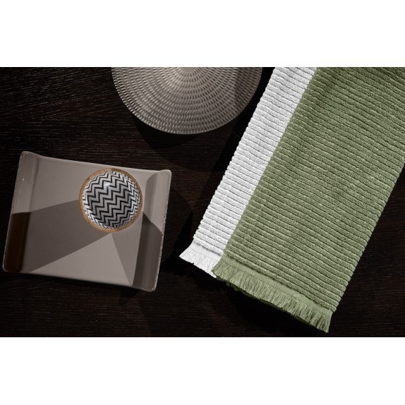 Σετ Πετσέτες Κουζίνας 2 Τεμαχίων Guy Laroche Tissus Khaki...