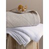 Κουβέρτα Palamaiki 250x260 Carla White