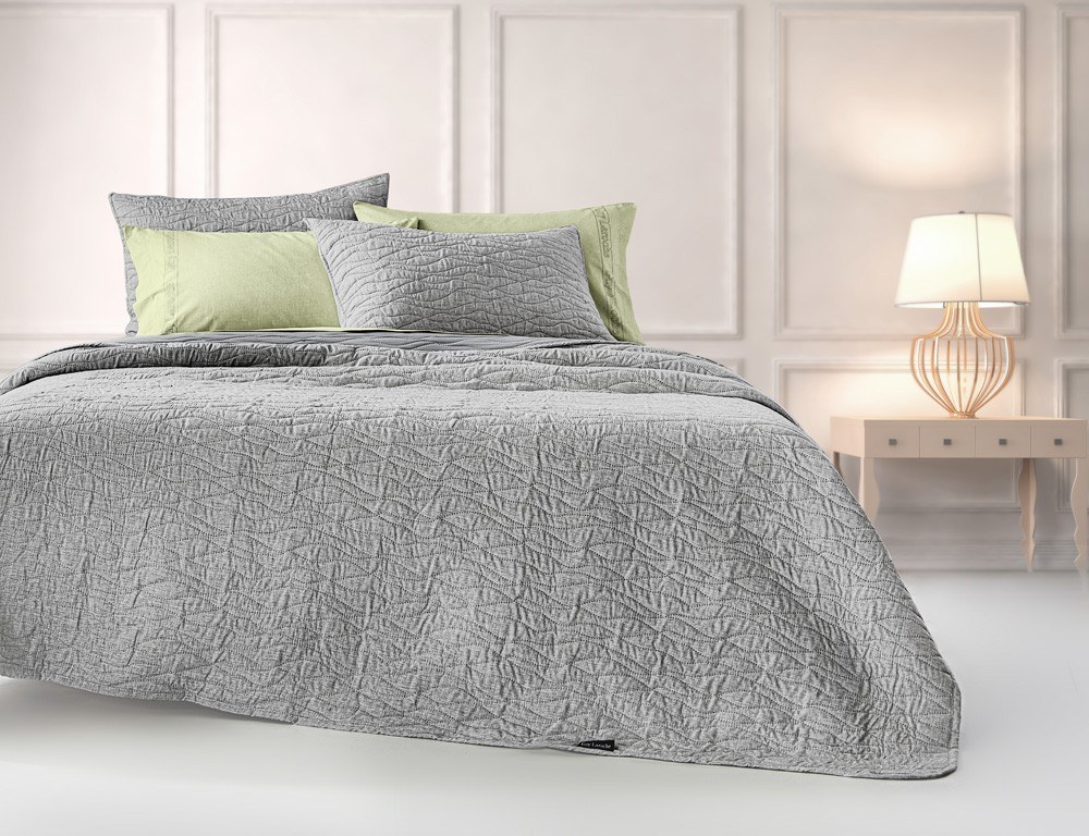 Σετ Κουβερλί King Size 2 Τεμαχίων Guy Laroche Shadow Grey 250x240