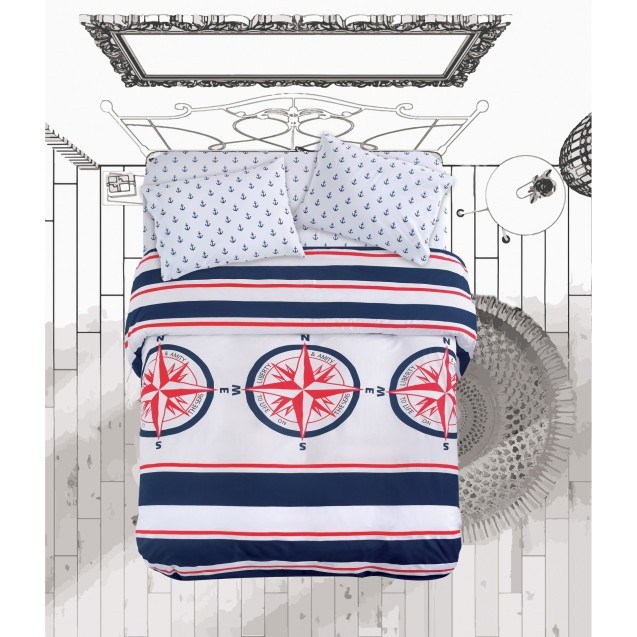 Σετ Σεντόνια King Size 4 Τεμαχίων Makis Tselios...