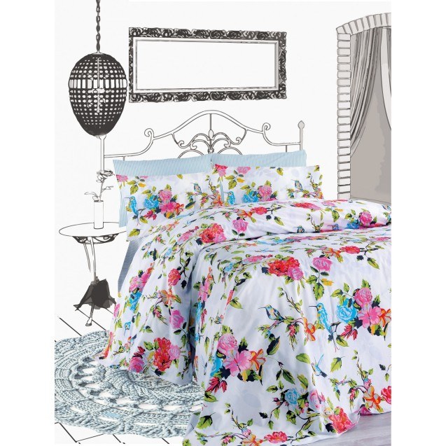 Σετ Σεντόνια Υπέρδιπλα 4 Τεμαχίων Makis Tselios...