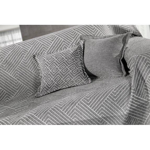 Μαξιλαροθήκη Διακόσμησης Guy Laroche Draw Smoke 50x50