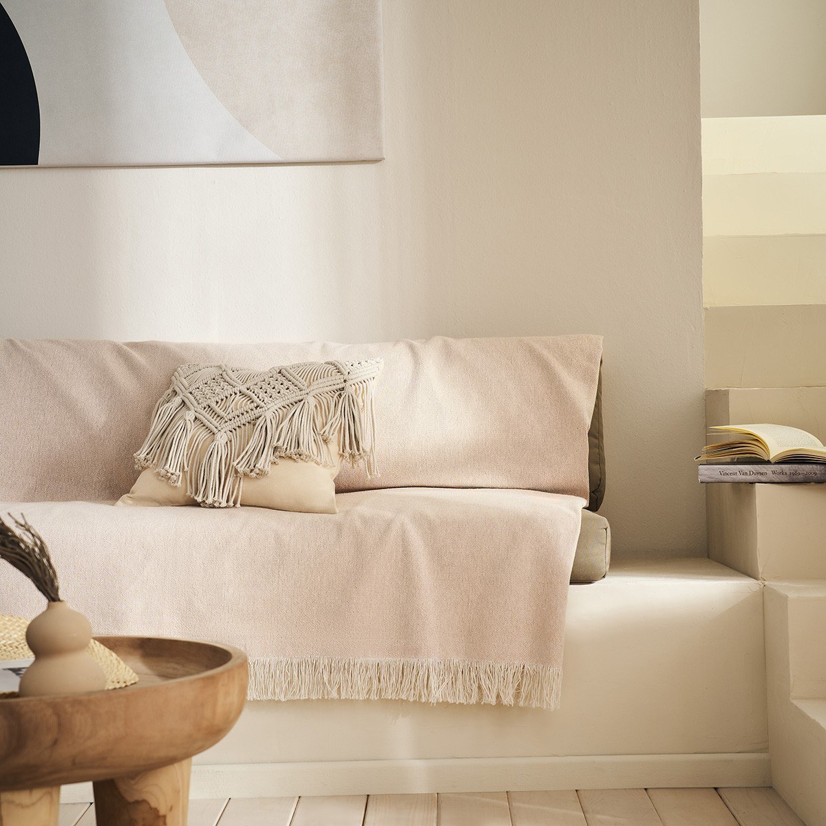 Ριχτάρι Τριθέσιου Gofis Home Mewa Wet Sand Beige 182 22