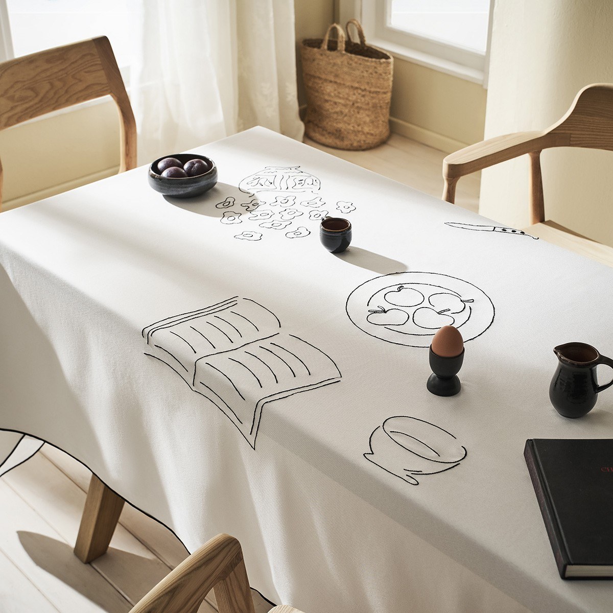 Τραπεζομάντηλο αλέκιαστο Gofis Home Erryn 258 150x240