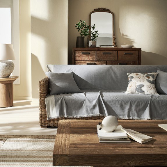 Ριχτάρι Τετραθέσιου Gofis Home Rukia Sky Grey /Water Grey...