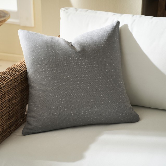 Μαξιλαροθήκη Gofis Home Rukia Sky Grey /Water...