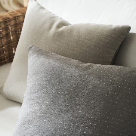 Μαξιλαροθήκη Gofis Home Rukia Sky Grey /Water Grey 269 50x50