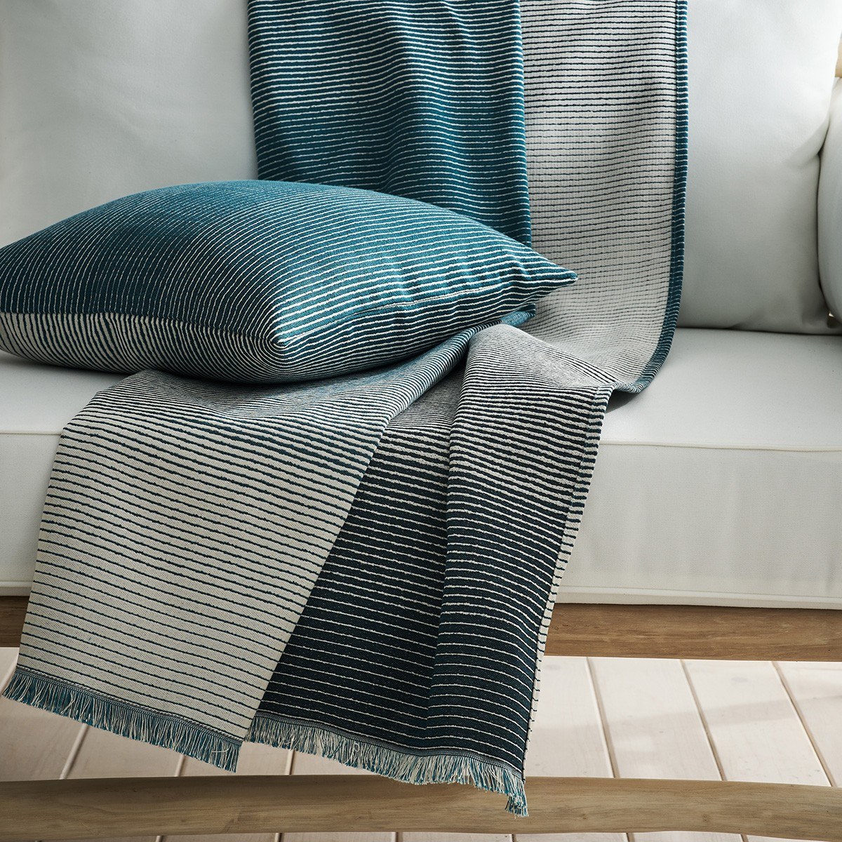 Ριχτάρι Τριθέσιου Gofis Home Zebra Viridian Blue 302 18
