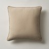 Μαξιλαροθήκη Gofis Home Valerie Natural Beige 381 43x43