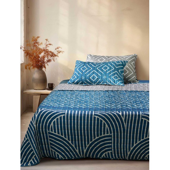 Κουβερλί Μονό Madi Dark Ocean 170x240