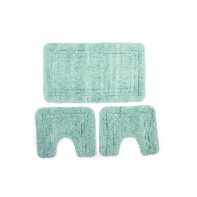 Σετ Ταπέτα Μπάνιου 3 Τεμαχίων Dimcol ZUCCHI...