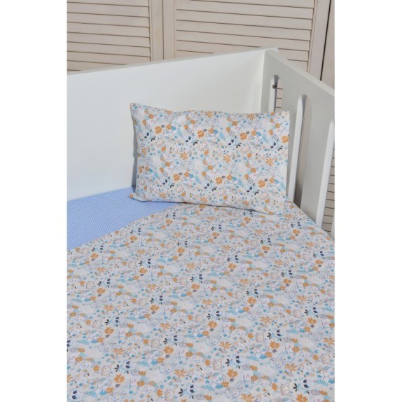 Σετ Σεντόνια Κούνιας 3 Τεμαχίων Oliver Baby Σχέδιο 200...