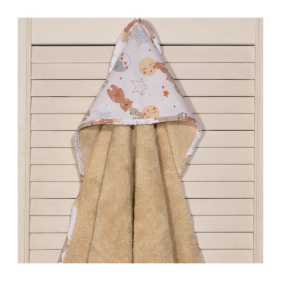 Βρεφική Κάπα Oliver Baby Μπεζ Σχέδιο 410-1 75x75