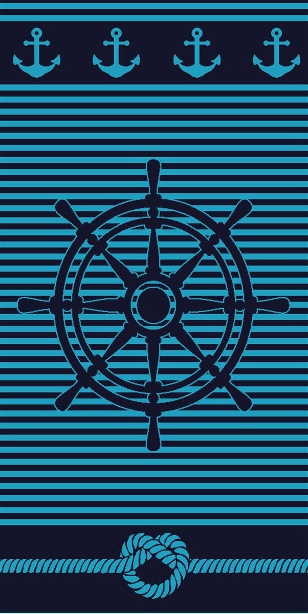 Πετσέτα Θαλάσσης Βελουτέ Ζακάρ Dimcol 228 87x165