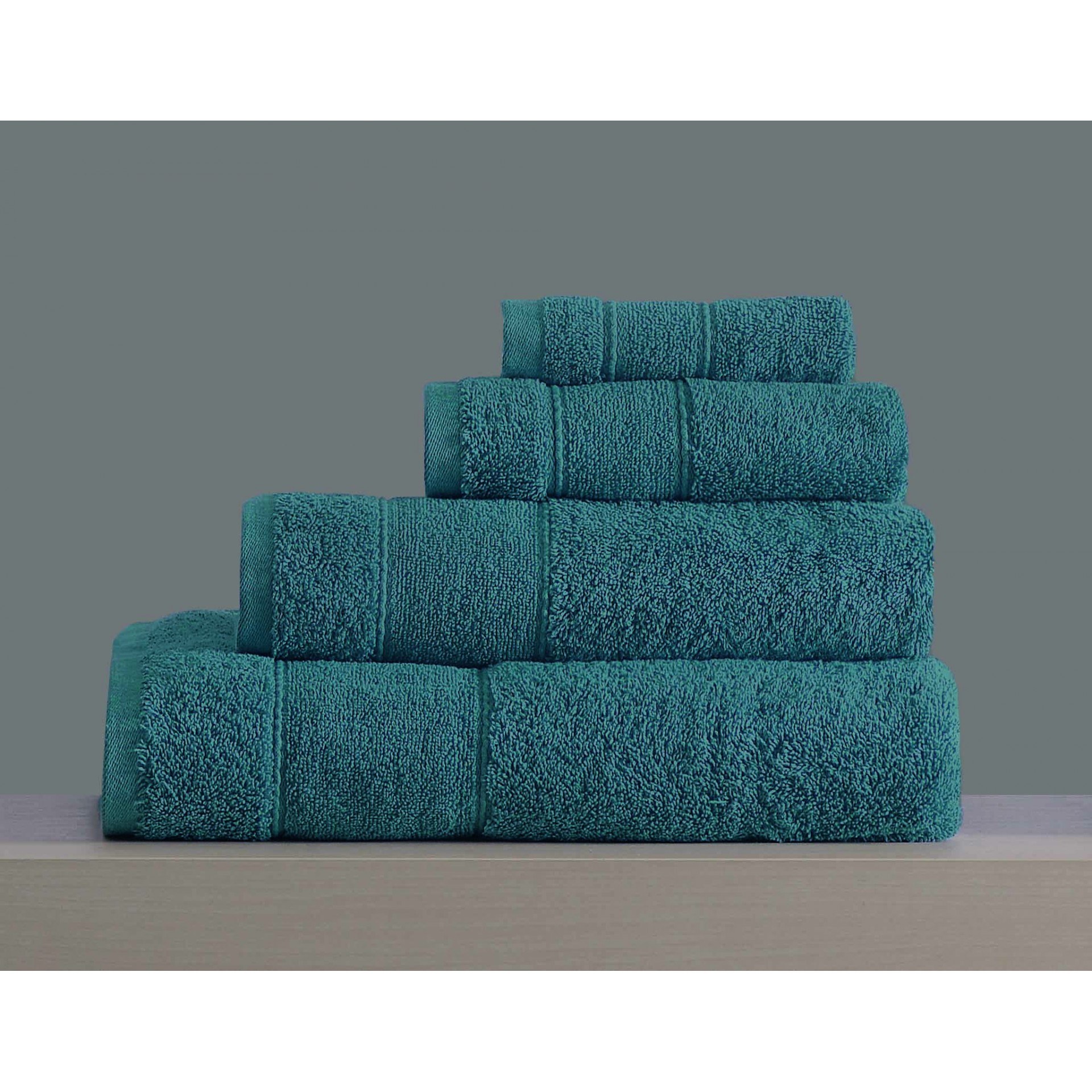 Σετ Πετσέτες 4 Τεμαχίων Makis Tselios Lille No4 Petrol