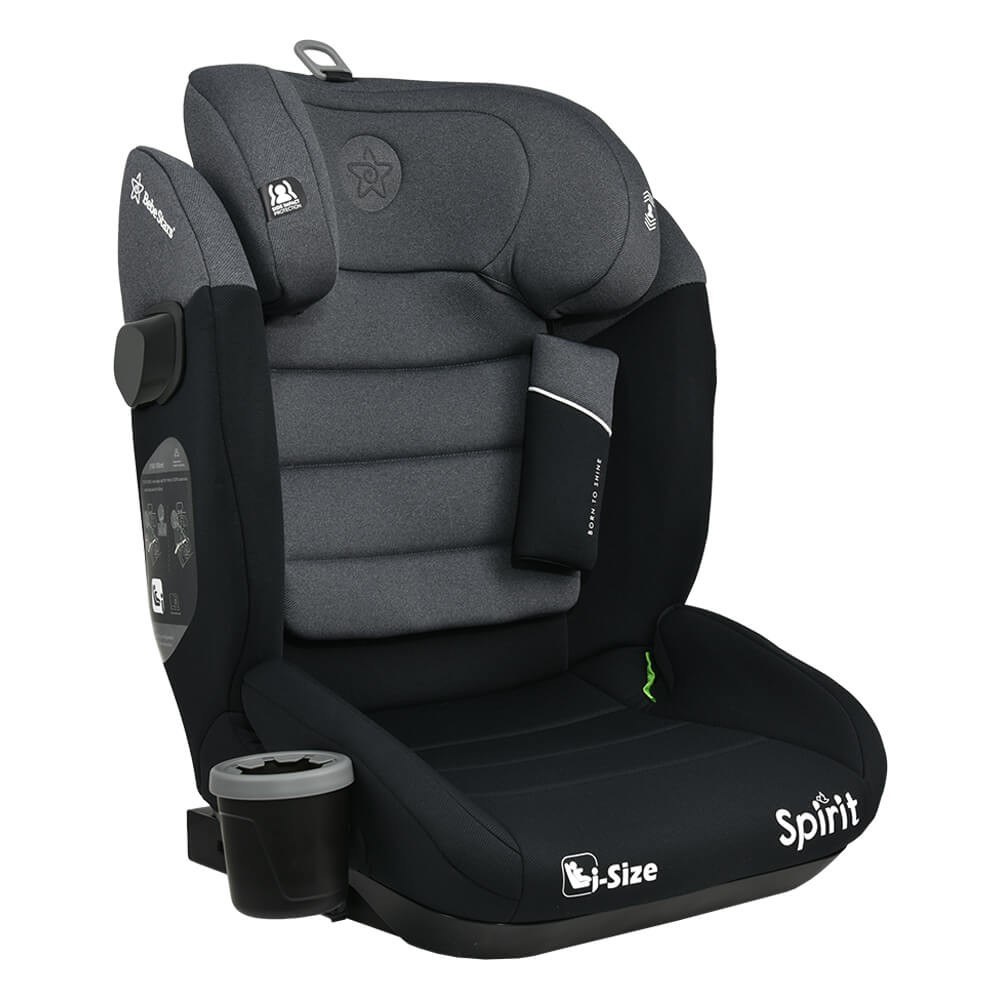 Κάθισμα Αυτοκινήτου Bebe Stars Spirit Isofix I-Size 100-150Cm Steel Grey 945-186