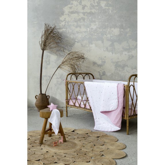 Κουβερλί Κούνιας 100x140 Nene - Pink