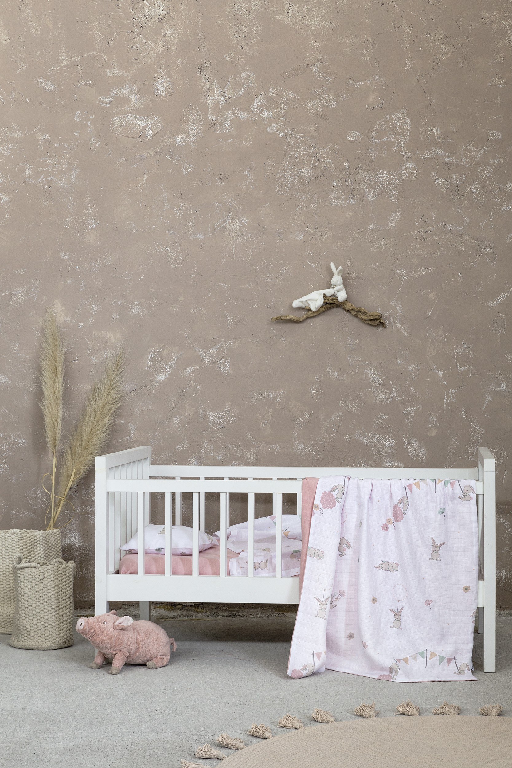 Σετ Σεντόνια Κούνιας - Bunny Love