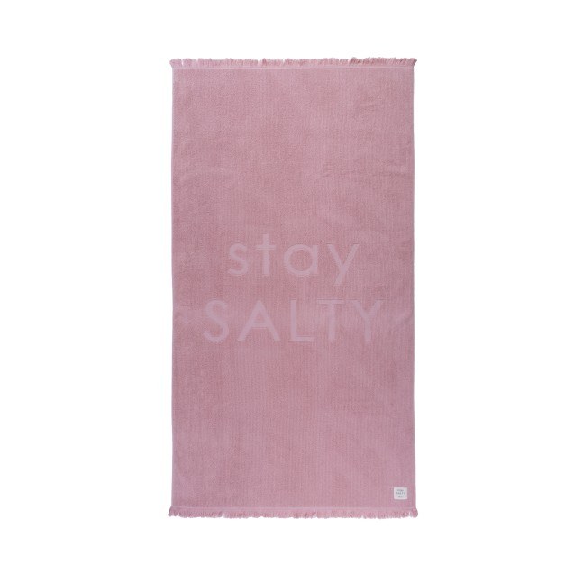 Πετσέτα Θαλάσσης Nef-Nef Stay Salty 90x170 Pink