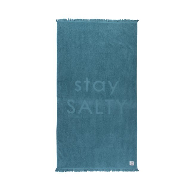 Πετσέτα Θαλάσσης Nef-Nef Stay Salty 90x170 Teal