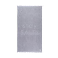 Πετσέτα Θαλάσσης Nef-Nef Stay Salty 90x170 Silver