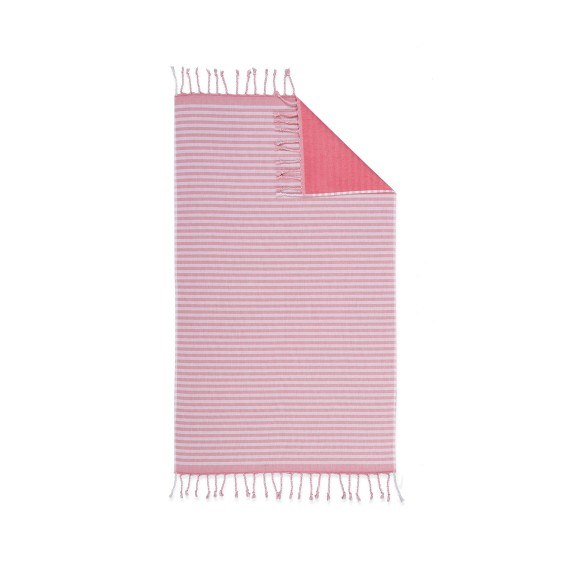 Παιδική Πετσέτα Θαλάσσης Nef-Nef Sweet Line 70x120 Coral