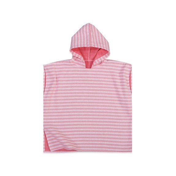 Παιδικό Πόντσο Παραλίας Nef-Nef Sweet Line 60x60 Coral