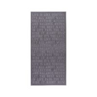 Πετσέτα Θαλάσσης Nef-Nef Action 80x160 Grey