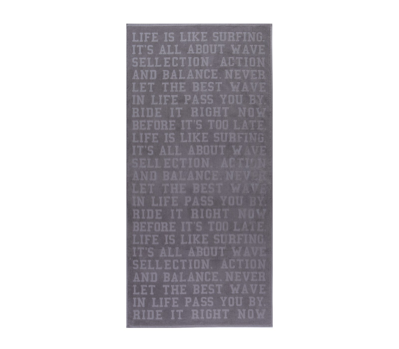 Πετσέτα Θαλάσσης Nef-Nef Action 80x160 Grey