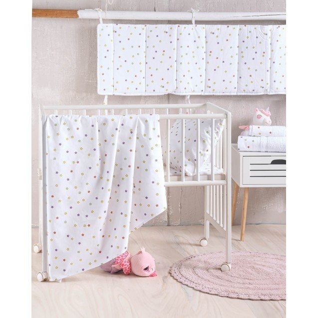 Σετ Παπλωματοθήκη Κούνιας 2 Τεμαχίων Rythmos...