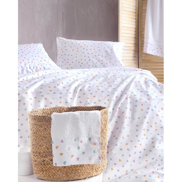 Σετ Σεντόνια Ημίδιπλα 3 Τεμαχίων Rythmos Tiny...