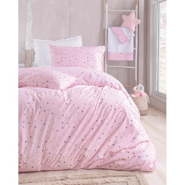 Σετ Σεντόνια Υπέρδιπλα με Λάστιχο 4 Τεμαχίων...