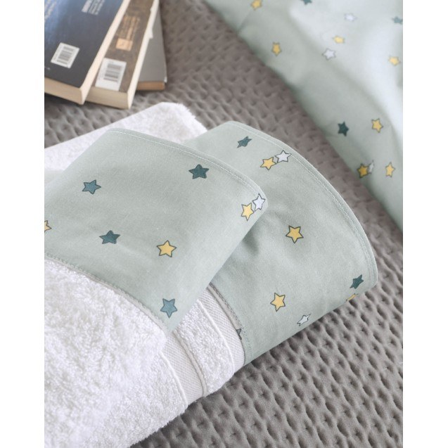 Σετ Πετσέτες 3 Τεμαχίων Rythmos Blaze Πρασινο...