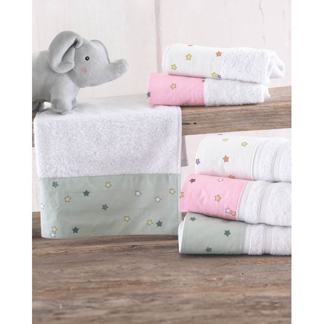 Σετ Βρεφικές Πετσέτες 2 Τεμαχίων Rythmos Blaze...