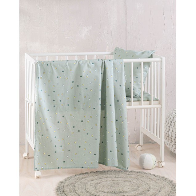 Βρεφικό Πάπλωμα Rythmos Blaze Πρασινο 110x150