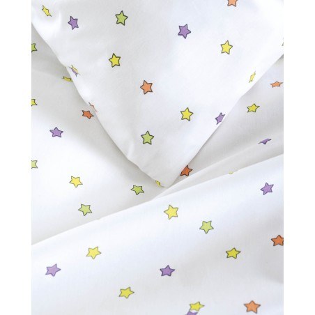 Σετ Σεντόνια Ημίδιπλα 3 Τεμαχίων Rythmos Blaze Λευκό 160x260