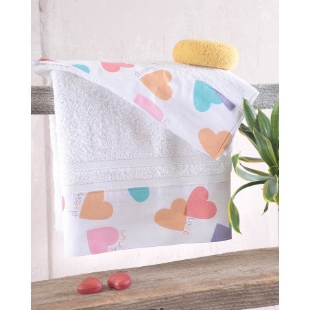 Σετ Πετσέτες 3 Τεμαχίων Rythmos Zoey Σε Σακούλα