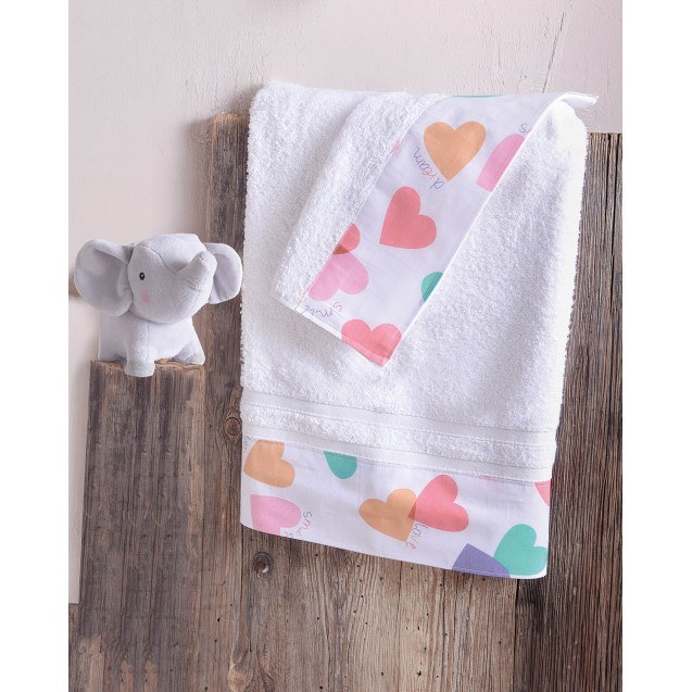 Σετ Βρεφικές Πετσέτες 2 Τεμαχίων Rythmos Zoey