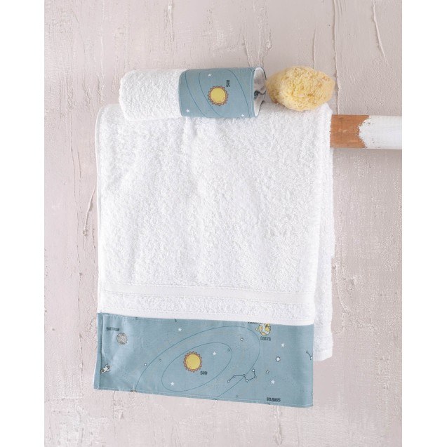 Σετ Βρεφικές Πετσέτες 2 Τεμαχίων Rythmos Venus...