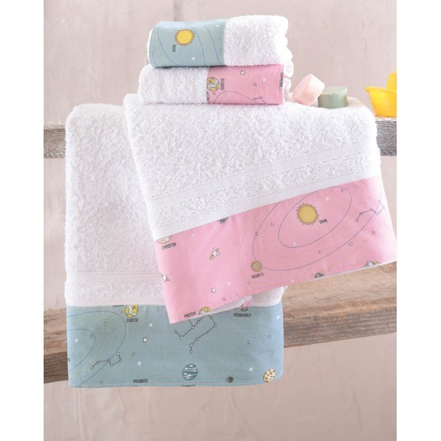 Σετ Βρεφικές Πετσέτες 2 Τεμαχίων Rythmos Venus...