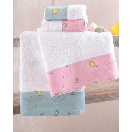 Σετ Βρεφικές Πετσέτες 2 Τεμαχίων Rythmos Venus Πρασινο