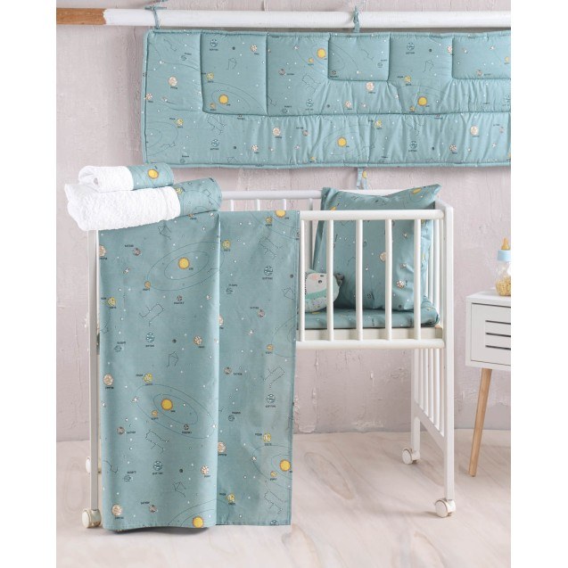 Σετ Παπλωματοθήκη Κούνιας 2 Τεμαχίων Rythmos...